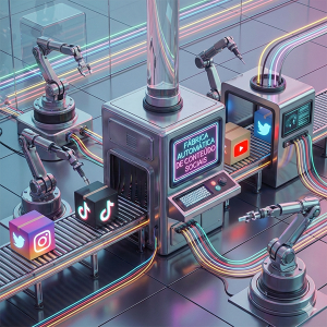 Fábrica Automática de Conteúdo para Redes Sociais