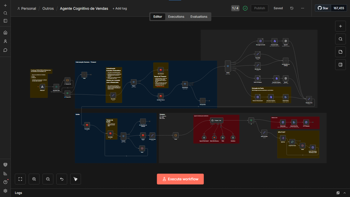 Agente Cognitivo de Vendas